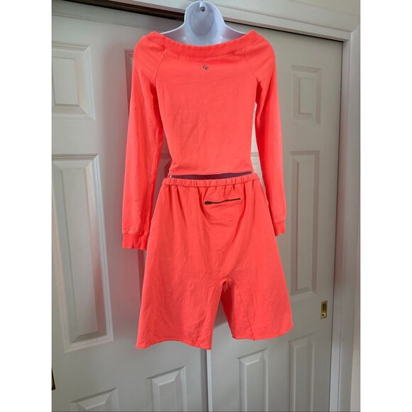 Free People Movement Hotshot Easy set -Neon coral - Picture 7 of 11